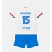 Barcelona Andreas Christensen #15 Babykleding Uitshirt Kinderen 2023-24 Korte Mouwen (+ korte broeken)